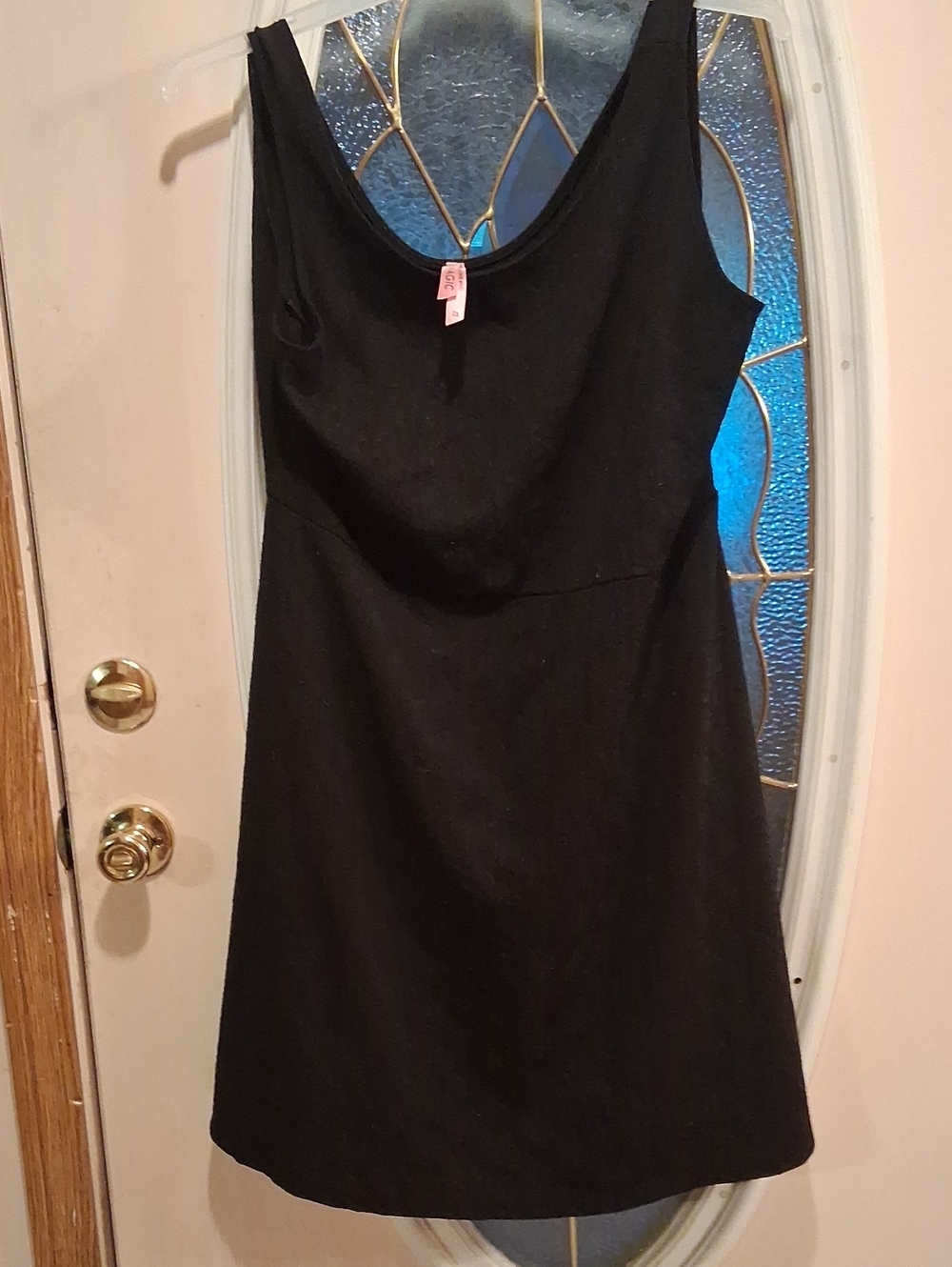 Classic Black Sleeveless A-Line Dress